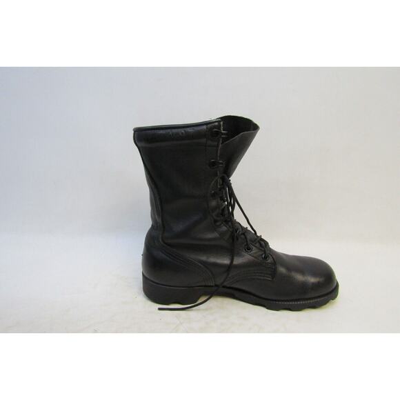 Ro Search Mens Size 6.5 W Black Leather Soft Toe Laces Tactical Work Boots main image 7